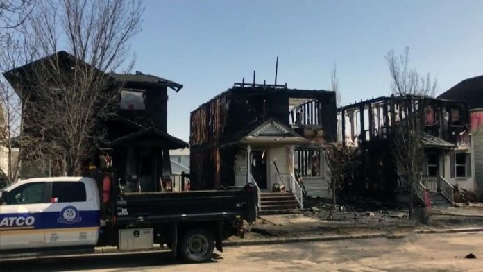 Three Terwillegar homes damaged by fire