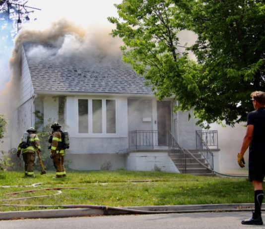 Fire breaks out on Saturday afternoon, causing extensive damage to two residential properties Fire breaks out on Saturday afternoon, causing extensive damage to two residential properties