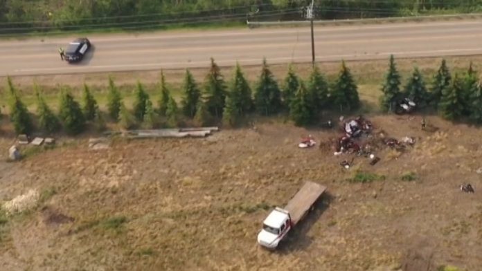 Police: Three killed in Tesla rollover in south Edmonton