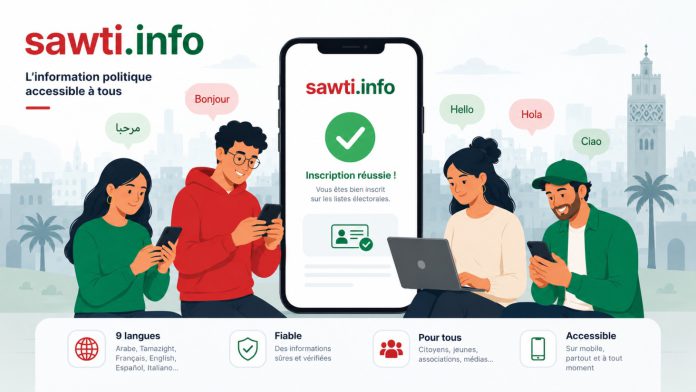 Morocco Launches “Sawti”, a Multilingual Platform to Simplify Access to Political Information Morocco Launches “Sawti”, a Multilingual Platform to Simplify Access to Political Information