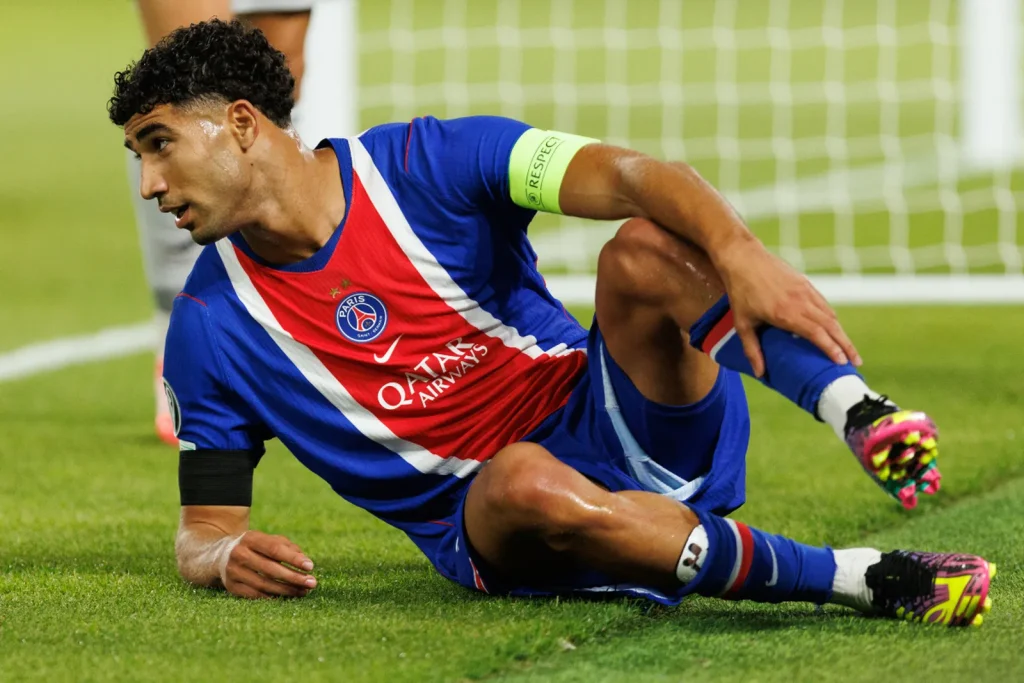 Hakimi faces fresh injury concern as PSG and Morocco weigh his workload