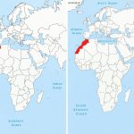 New World Map Gives Morocco a More Accurate Geographic Perspective New World Map Gives Morocco a More Accurate Geographic Perspective